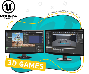 Unreal Engine 4. Игровой движок - Школа программирования для детей, компьютерные курсы для школьников, начинающих и подростков - KIBERone г. Брест